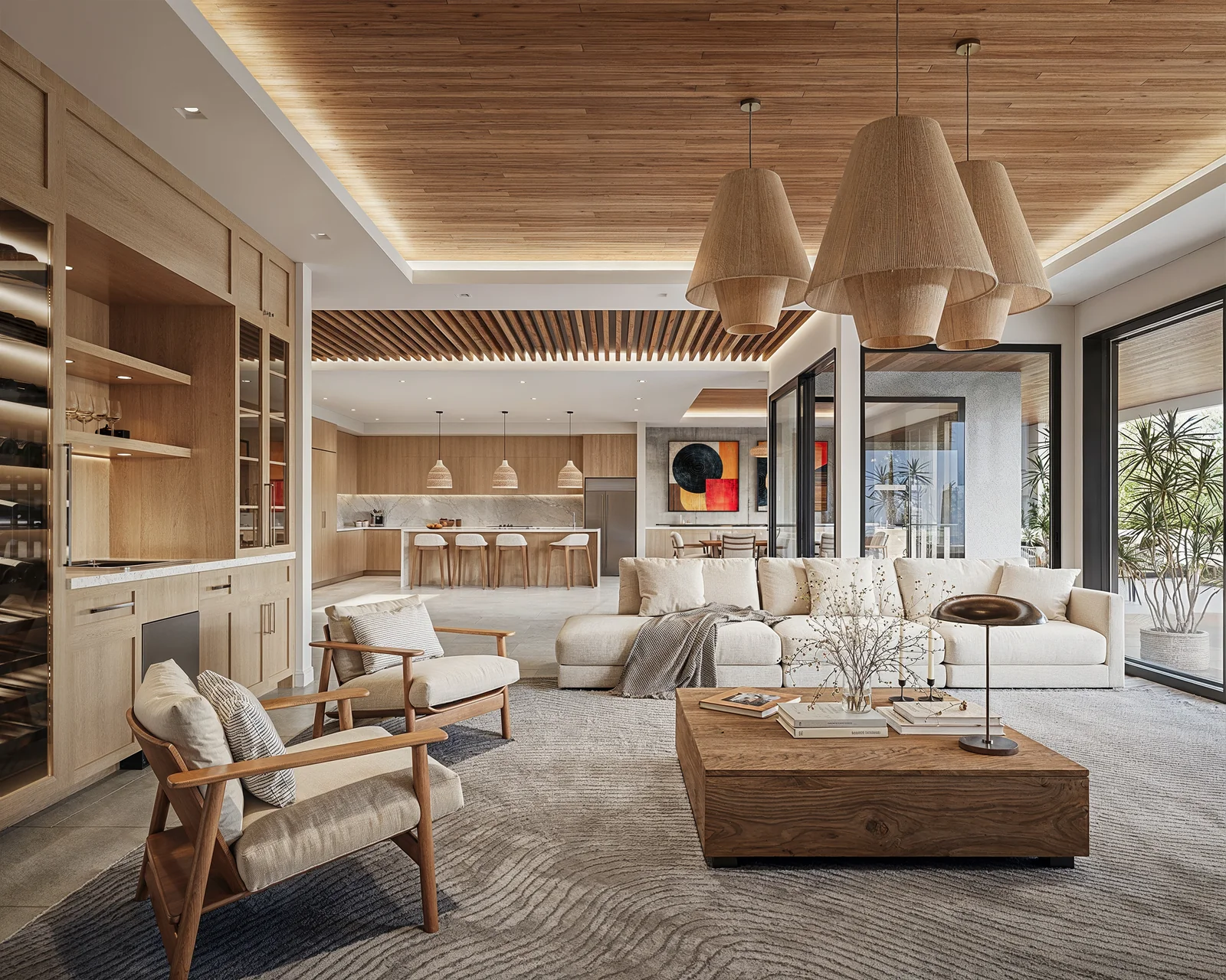 Casa Cielo — living